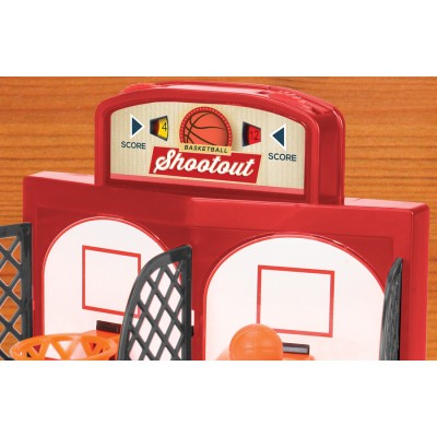 One or Two Player Desktop Basketball Game Classic Arcade Travel Game   